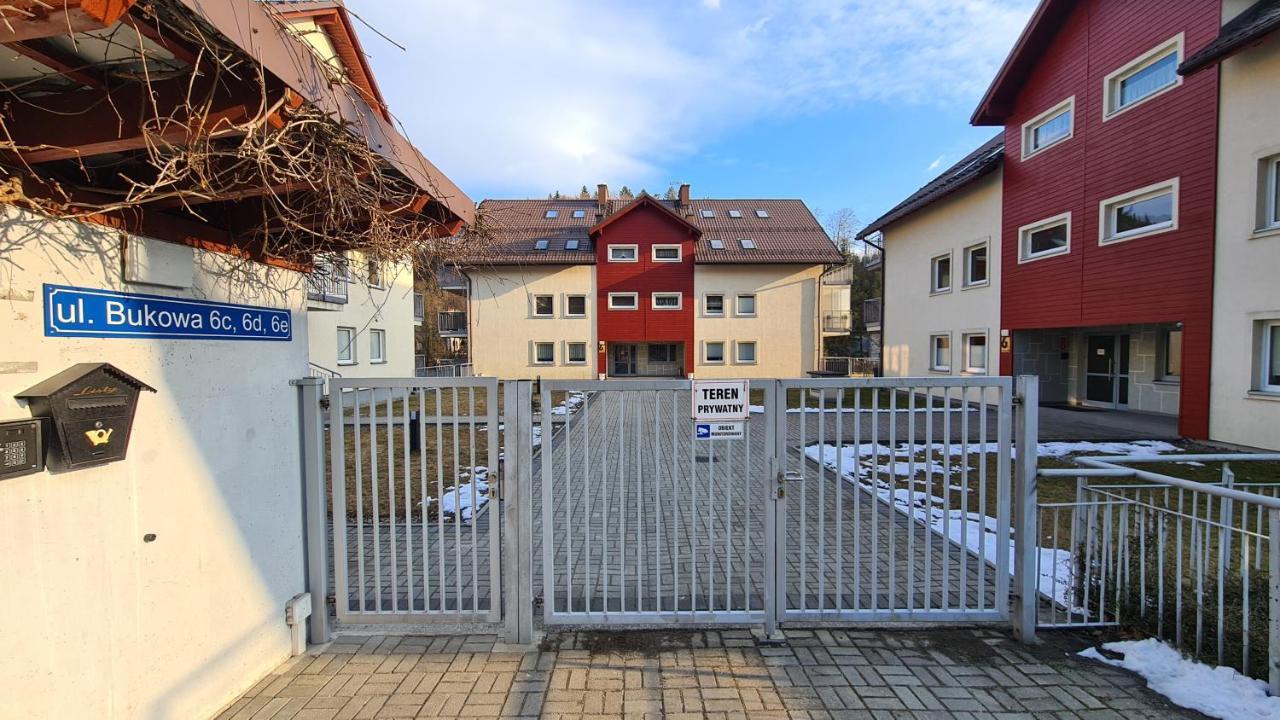 Na Bukowej, Apartament Widokowy Z Duzym Tarasem Wisła Eksteriør bilde